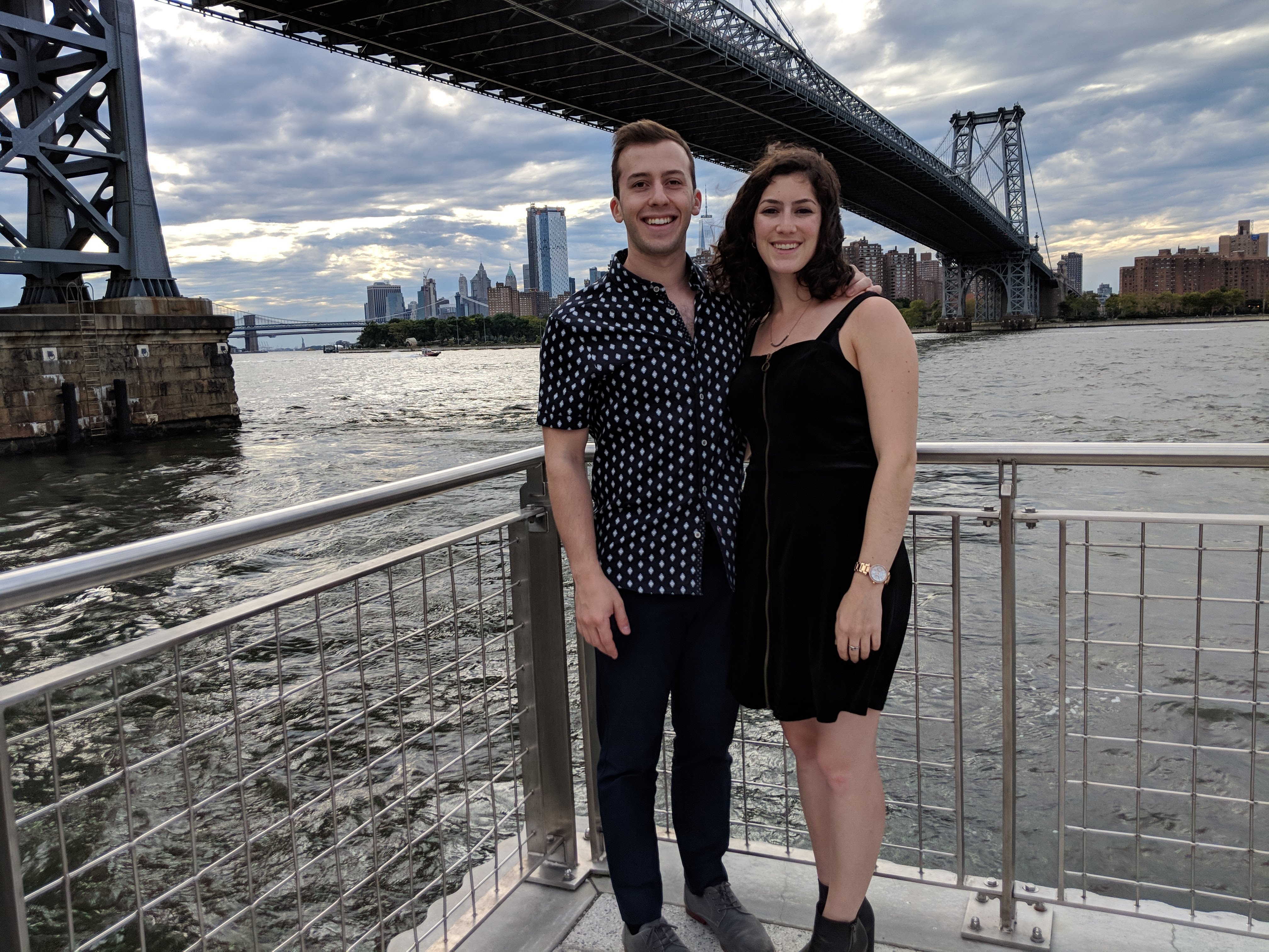 Ben & Rachel - Black and white portrait